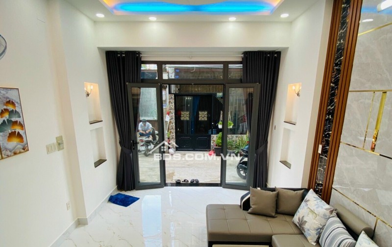 Nhà 4 tầng MT đường 131 Kinh Dương Vương P12 Q6 (8x21) chỉ 16,8 tỷ